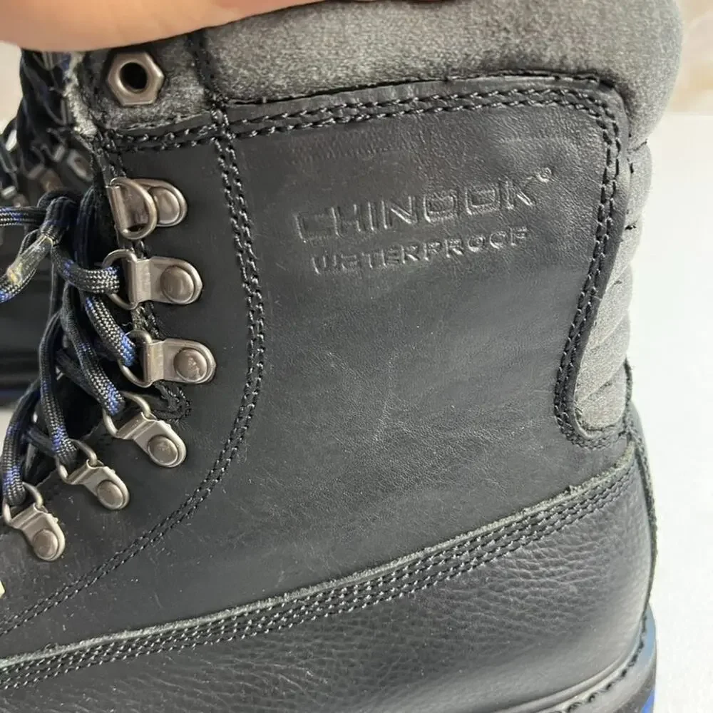 Chinook Boots Mens Size 11 Tarantula Steel Toe Slip Resistant Waterproof Leather